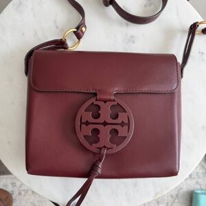 Tory Burch Burgundy Crossbody Bag